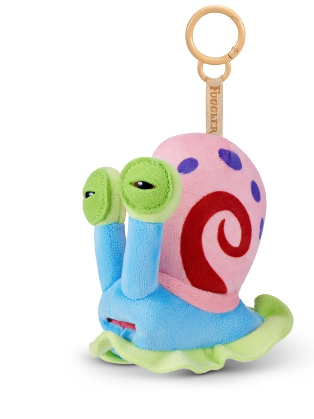 Fuggler SpongeBob Gary Snail Plush Keychain Collectors Edition